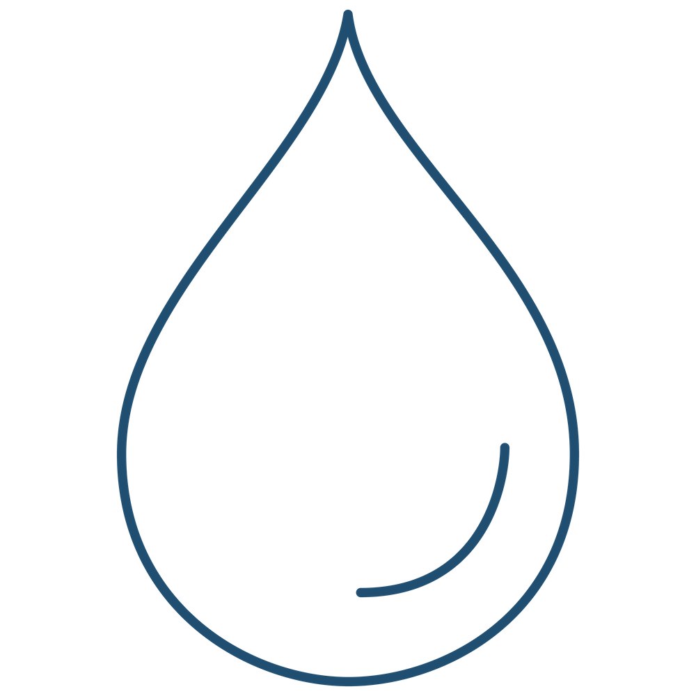 Water Droplet symbolizing Summit Flags being weather resistant